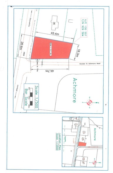 36 Achmore, Isle Of Lewis for sale - Site Plan - Image 2 of 2