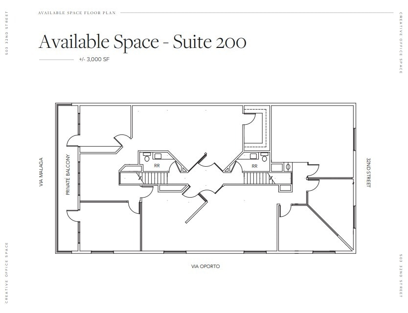 503 32nd St, Newport Beach, CA for lease Floor Plan- Image 1 of 1