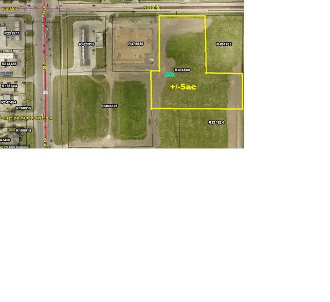 6 Sh, Sugar Land, TX for sale - aerial SH6 & Voss - Image 1 of 1