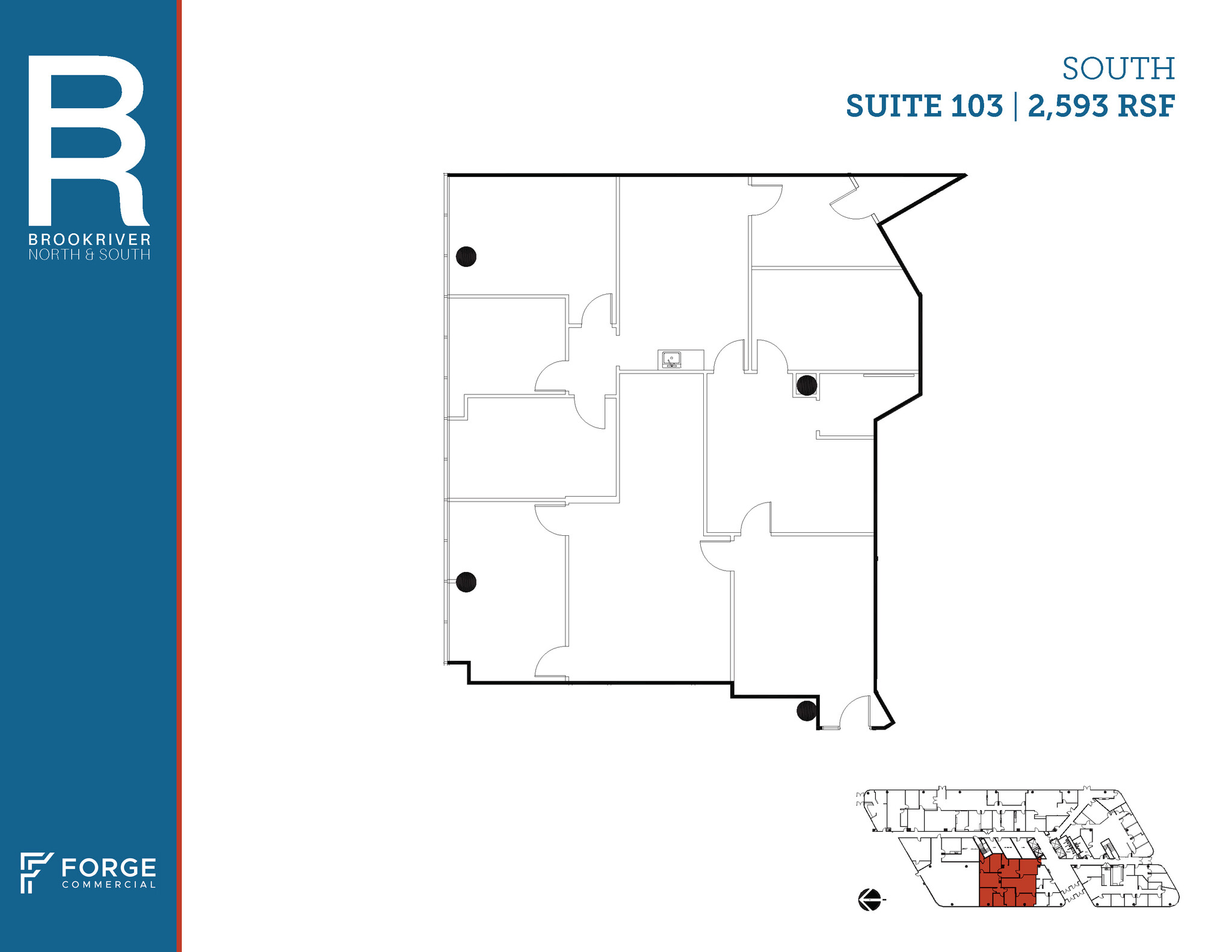 8200 Brookriver Dr, Dallas, TX for lease Floor Plan- Image 1 of 1