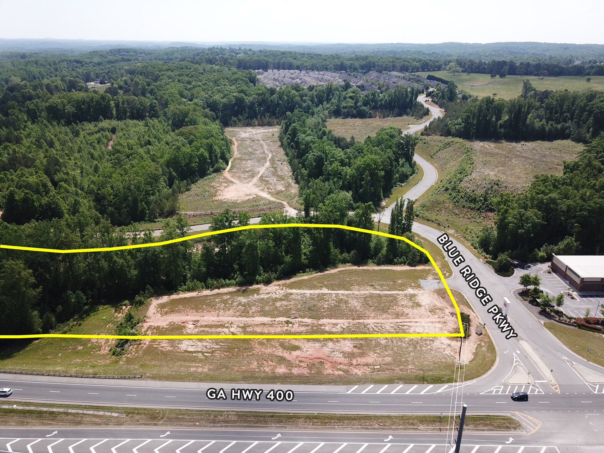 Highway 400, Dawsonville, GA 30534 Corner Commercial Development Site 4.5 AC