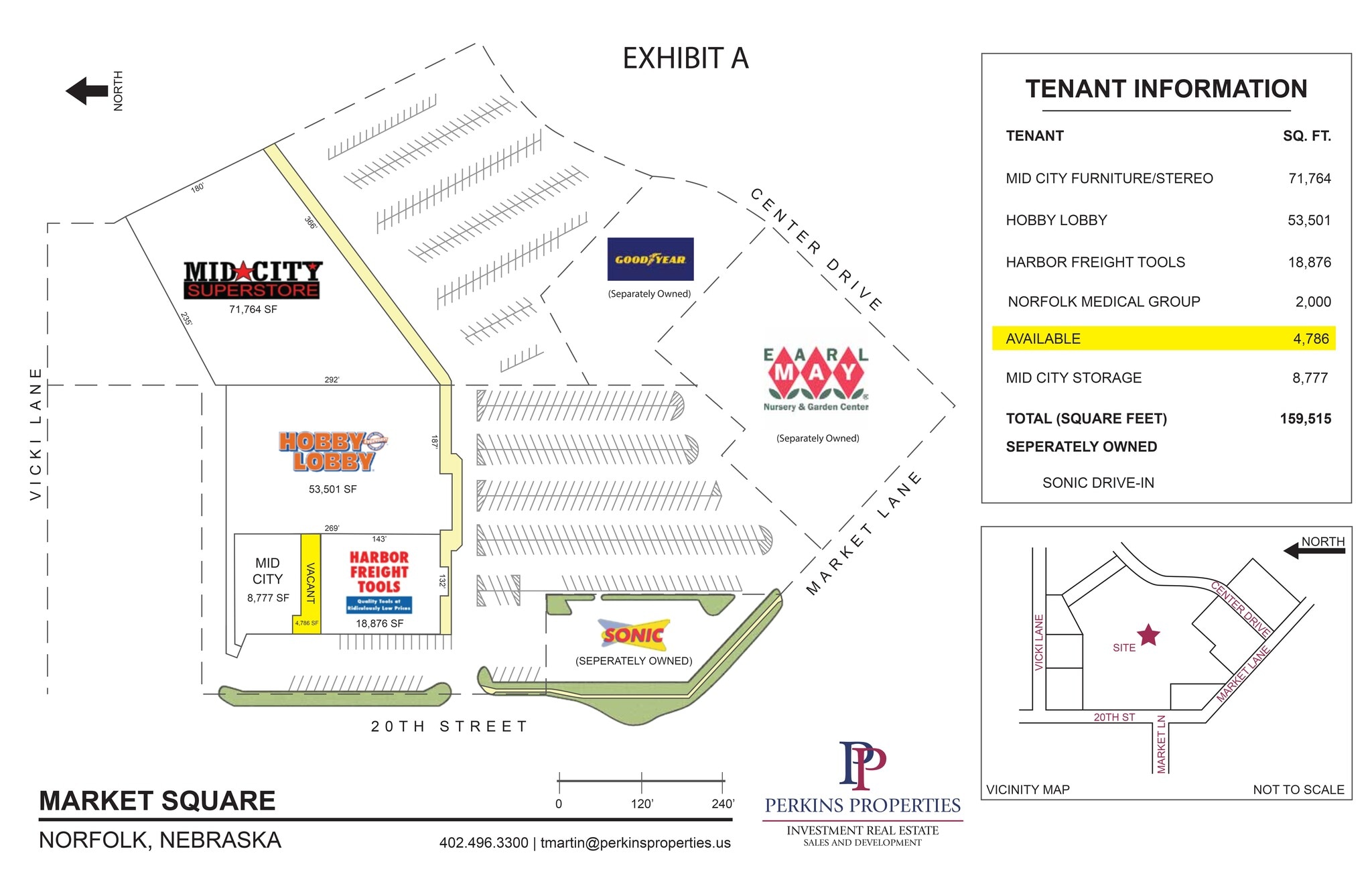919 S 20th St, Norfolk, NE for lease Site Plan- Image 1 of 1