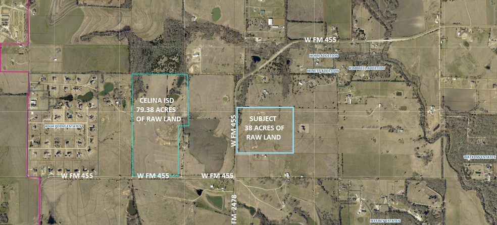 W FM 455 & FM 2478 (Custer Road) Rd, Celina, TX for sale - Primary Photo - Image 2 of 14