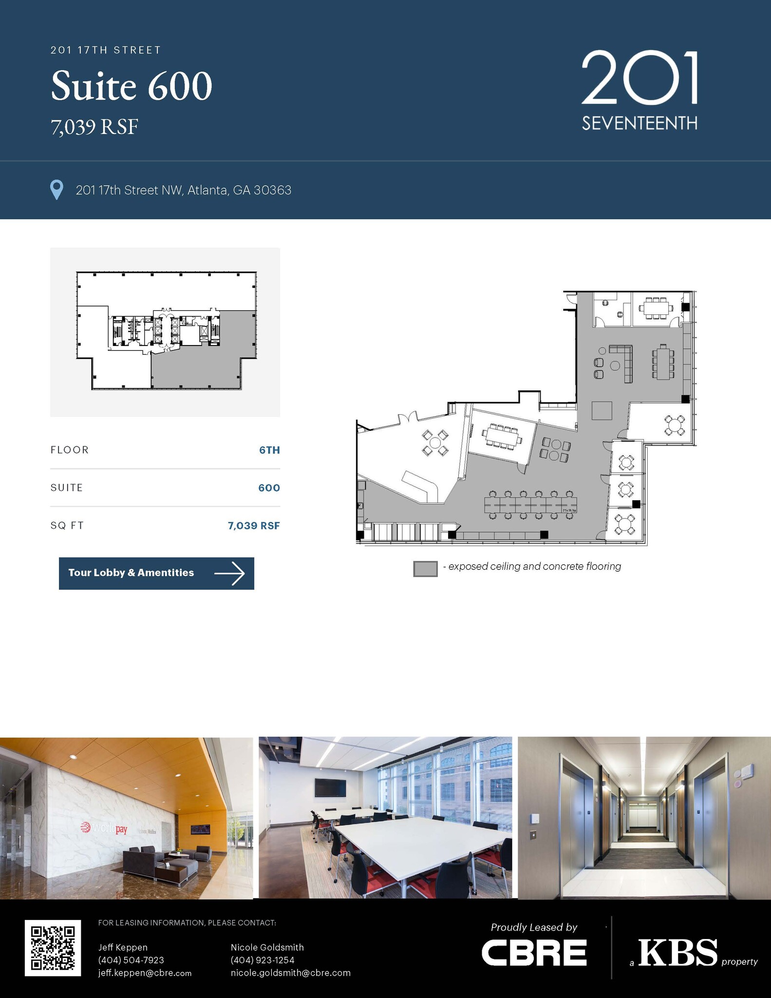 201 17th St NW, Atlanta, GA for lease Floor Plan- Image 1 of 1