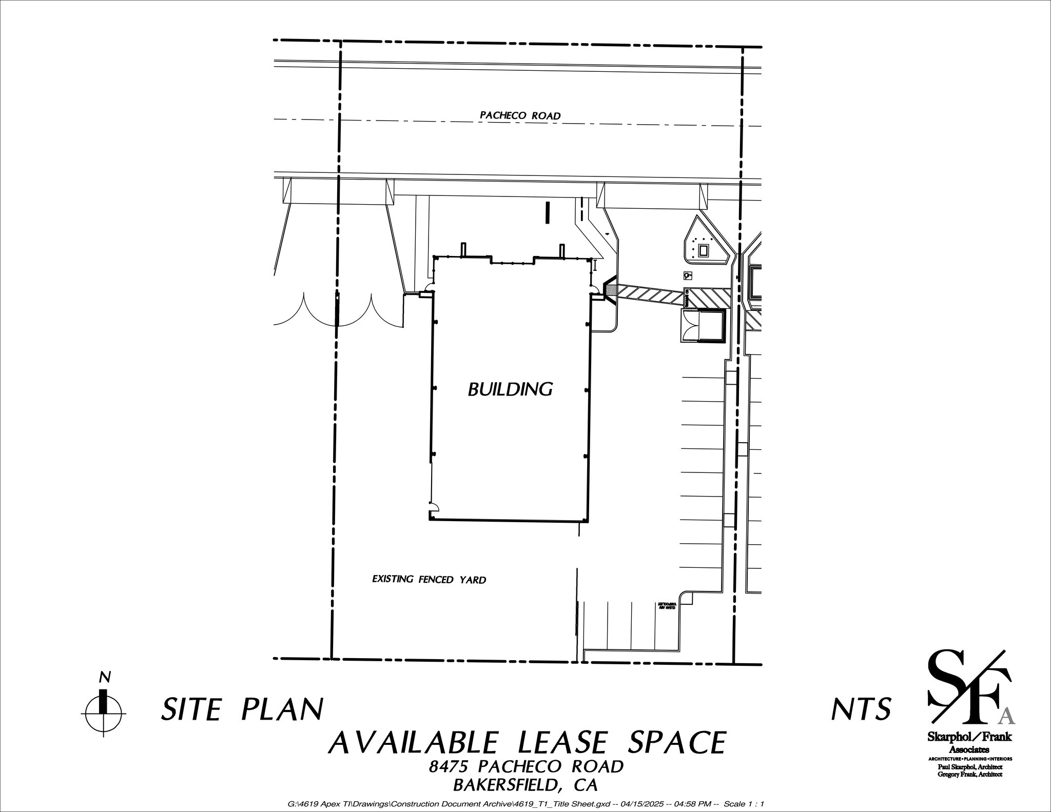 8475 Pacheco Rd, Bakersfield, CA for lease Site Plan- Image 1 of 1