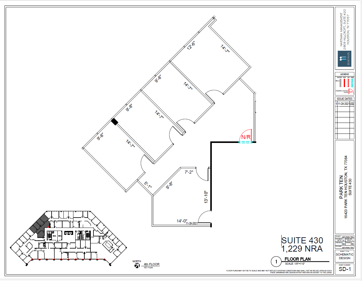 16420 Park Ten Place Dr, Houston, TX for lease Floor Plan- Image 1 of 1