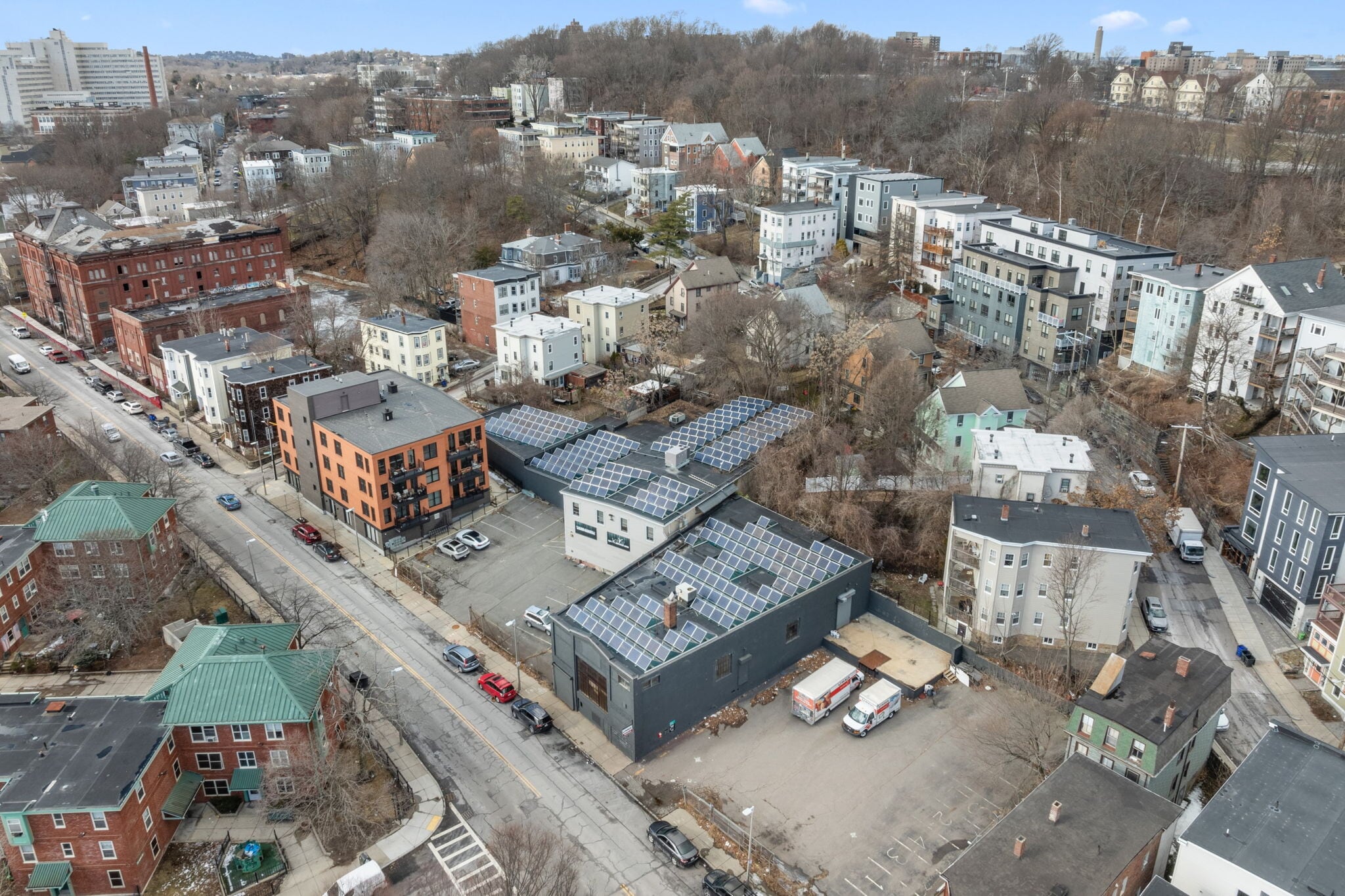 89 Heath St, Jamaica Plain, MA for lease Aerial- Image 1 of 16