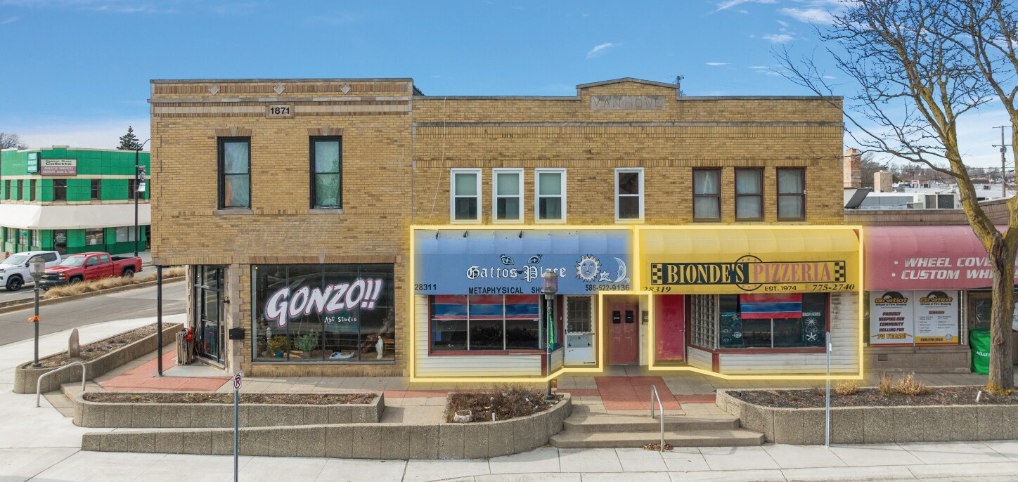 28311-28319 Gratiot Ave, Roseville, MI for lease Building Photo- Image 1 of 4