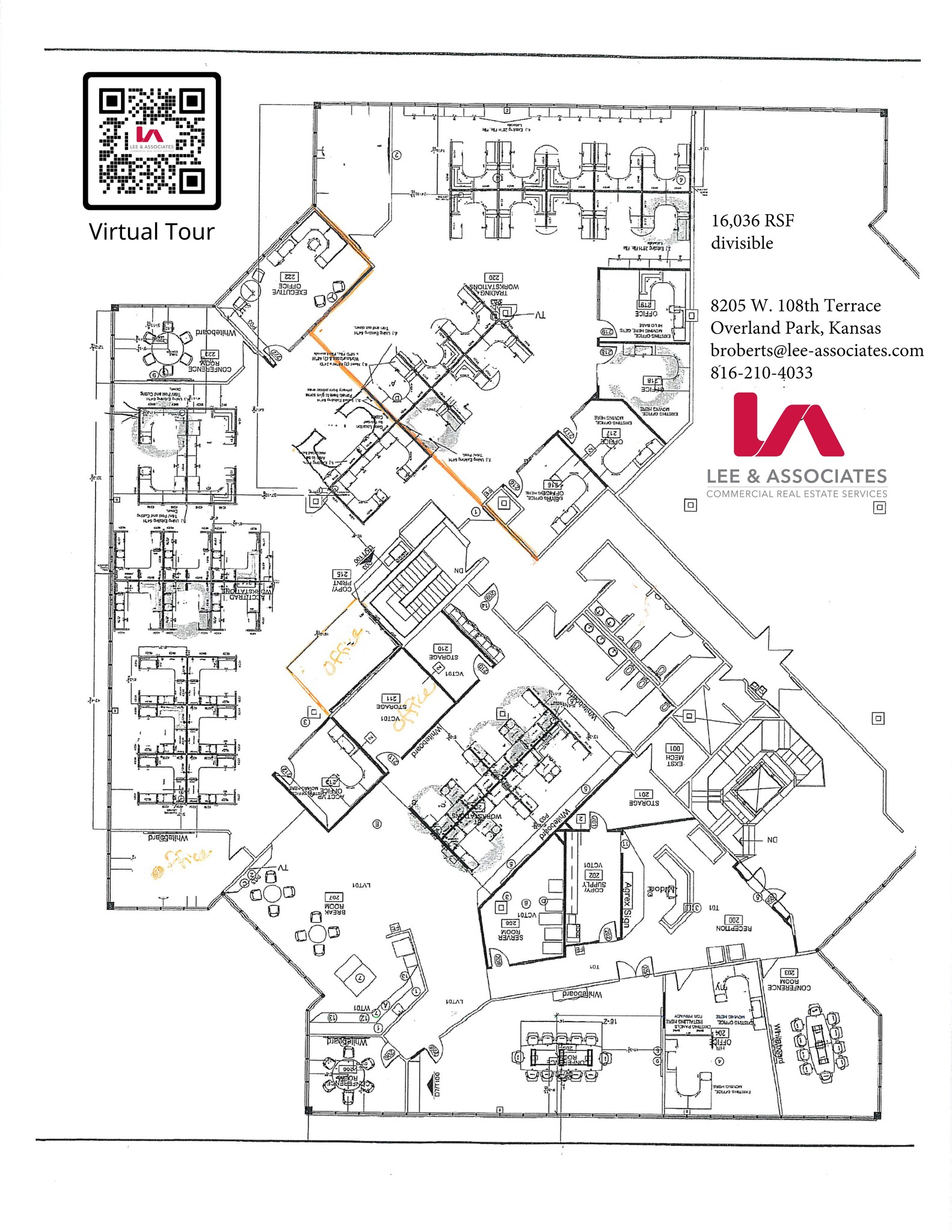 8205 W 108th Ter, Overland Park, KS for lease Site Plan- Image 1 of 2