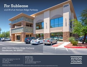 2904 W Horizon Ridge Pky, Henderson, NV for lease Site Plan- Image 1 of 5
