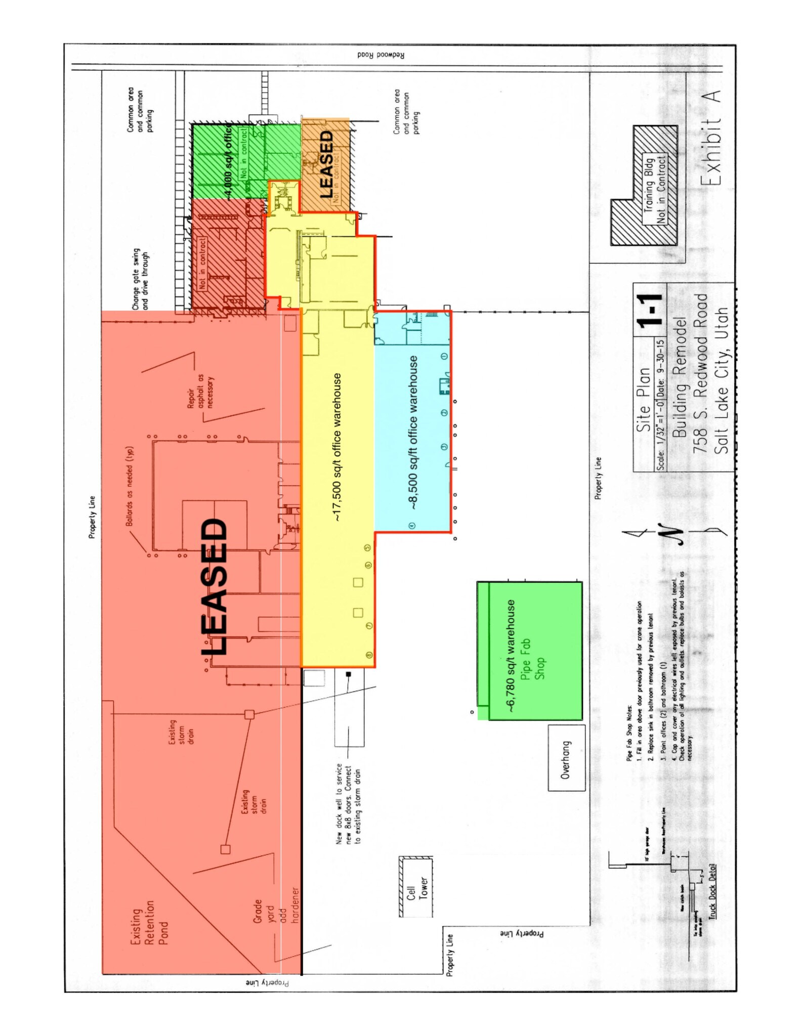 758 S Redwood Rd, Salt Lake City, UT for lease Site Plan- Image 1 of 1