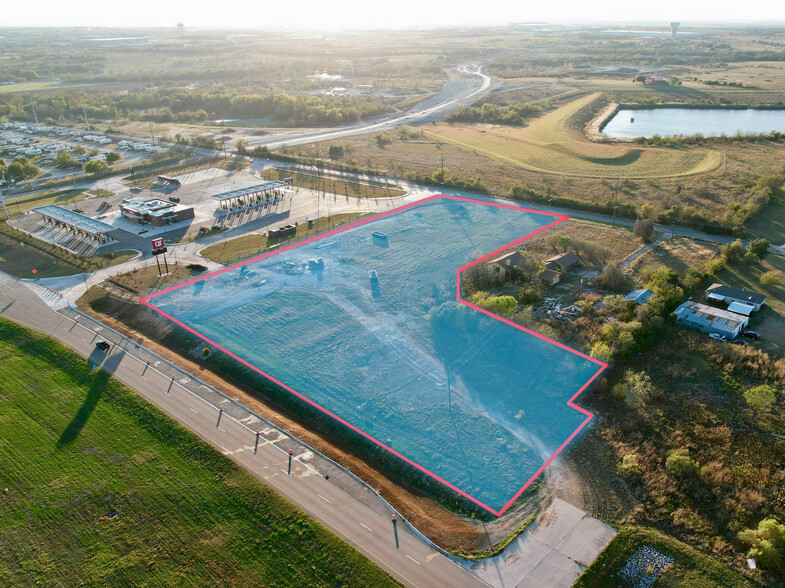 NWC of IH-35 and Hart Road, Temple, TX for sale - Aerial - Image 1 of 3
