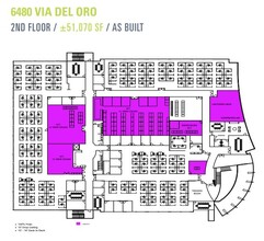 6480 Via Del Oro, San Jose, CA for lease Floor Plan- Image 2 of 2