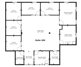 1750 E Main St, St Charles, IL for lease Floor Plan- Image 1 of 8