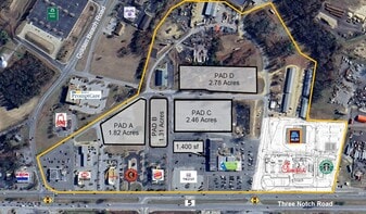 Charlotte Hall Center Pad Sites - Warehouse