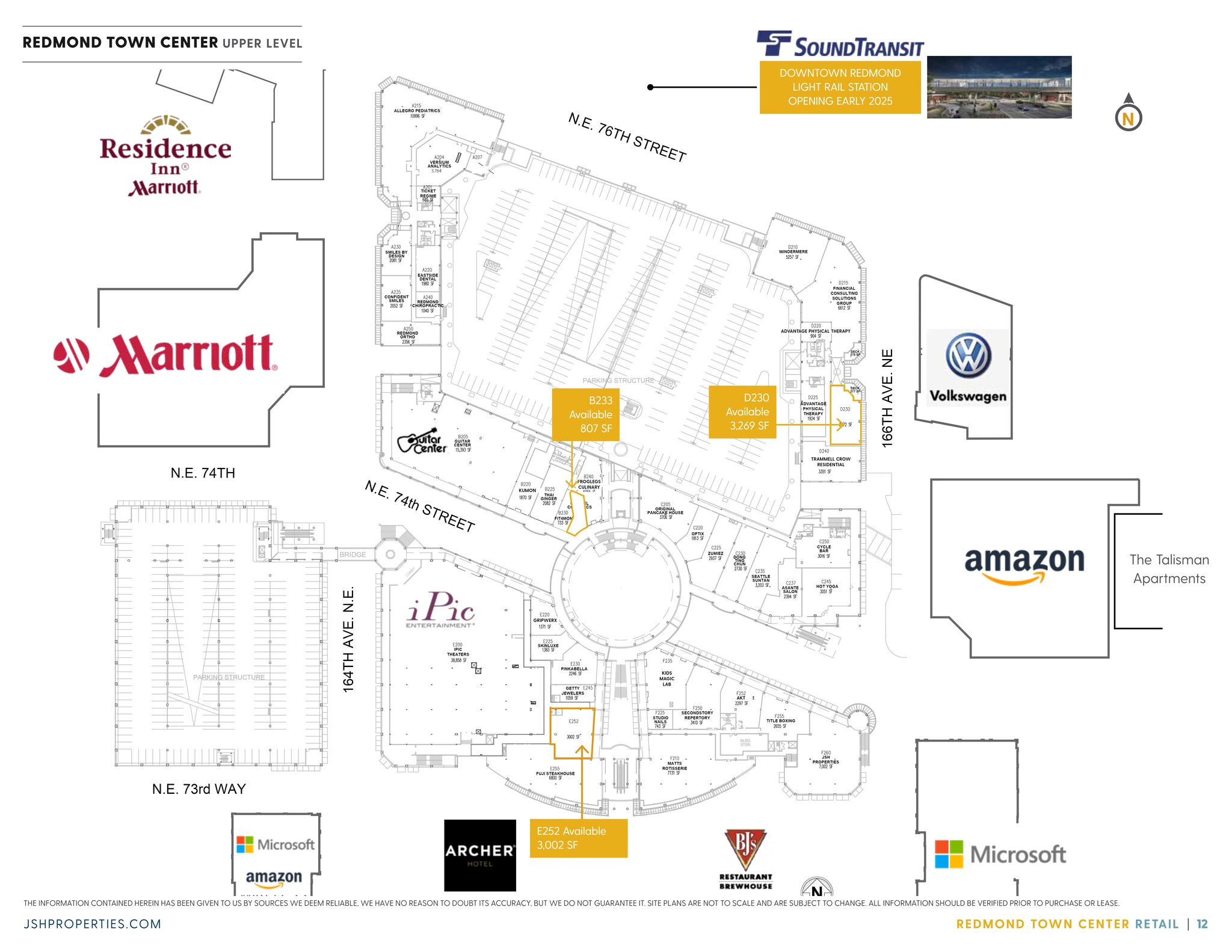 16495 NE 74th St, Redmond, WA for lease Site Plan- Image 1 of 1