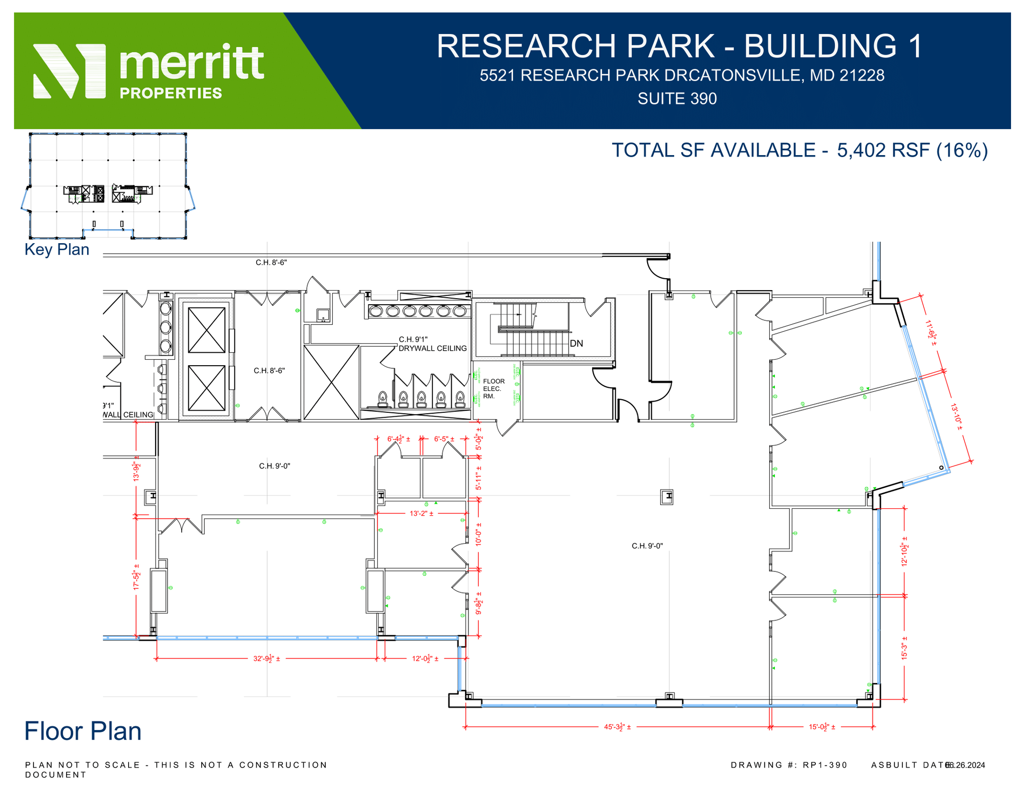 5521 Research Park Dr, Baltimore, MD for lease Floor Plan- Image 1 of 1