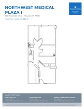 800 Peakwood Dr, Houston, TX for lease Floor Plan- Image 1 of 1