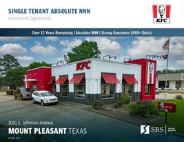 KFC | 12 Yrs NNN | 840+ Unit Guarantor - Drive Through Restaurant