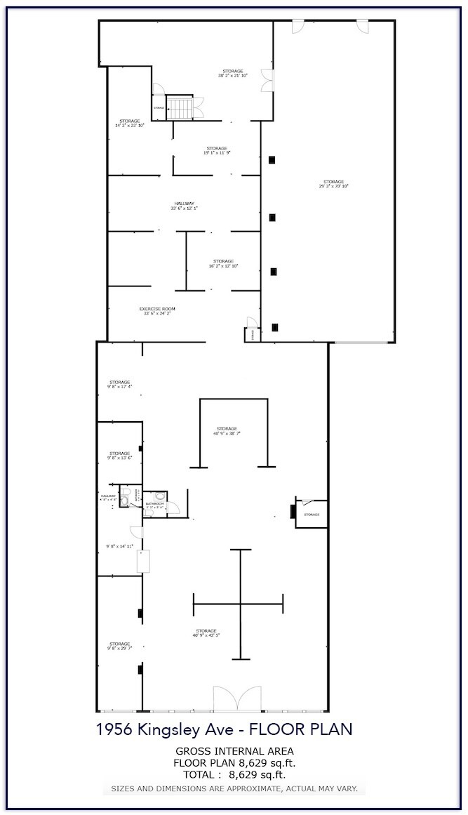 1956 Kingsley Ave, Orange Park, FL for lease Floor Plan- Image 1 of 1