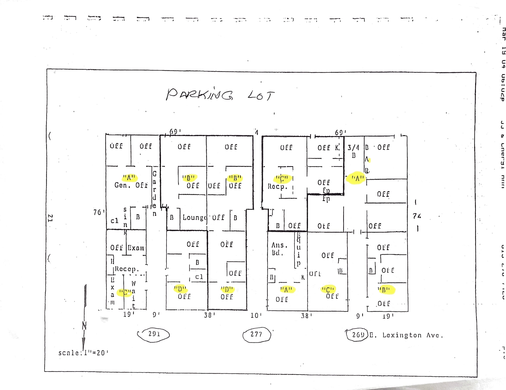 269-291 E Lexington Ave, El Cajon, CA for lease Floor Plan- Image 1 of 1