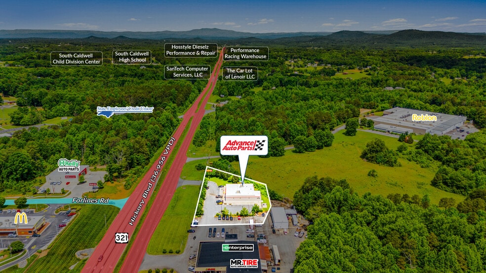 3918 Hickory Blvd, Granite Falls, NC for sale - Building Photo - Image 2 of 5