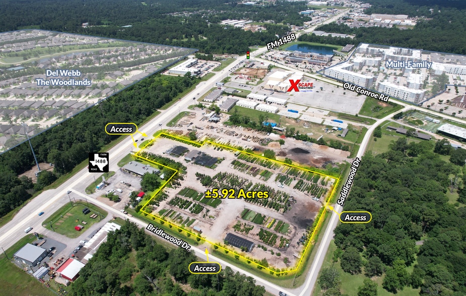 4598 FM 1488, Conroe, TX for sale - Building Photo - Image 2 of 4