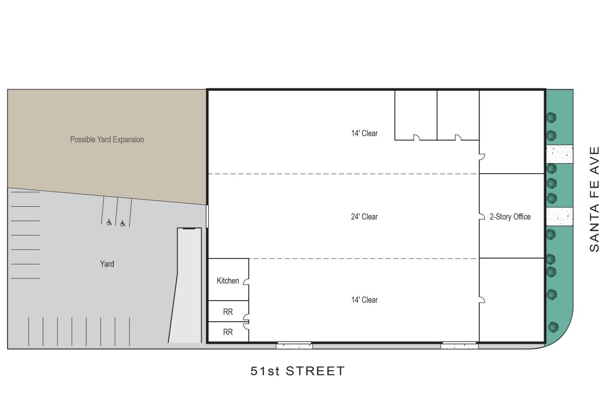 5075 S Santa Fe Ave, Vernon, CA for lease Floor Plan- Image 1 of 1