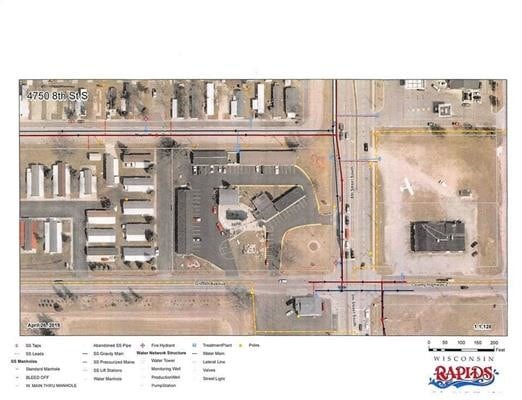 4750 8th St S, Wisconsin Rapids, WI for sale - Aerial - Image 1 of 1