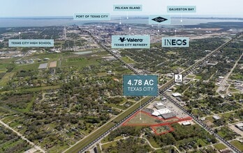 5510 FM 1765, Texas City, TX - AERIAL  map view - Image1