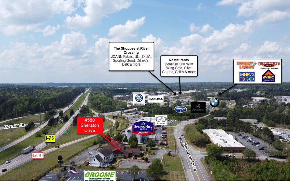 4580 Sheraton Dr, Macon-Bibb, GA for lease - Building Photo - Image 1 of 8