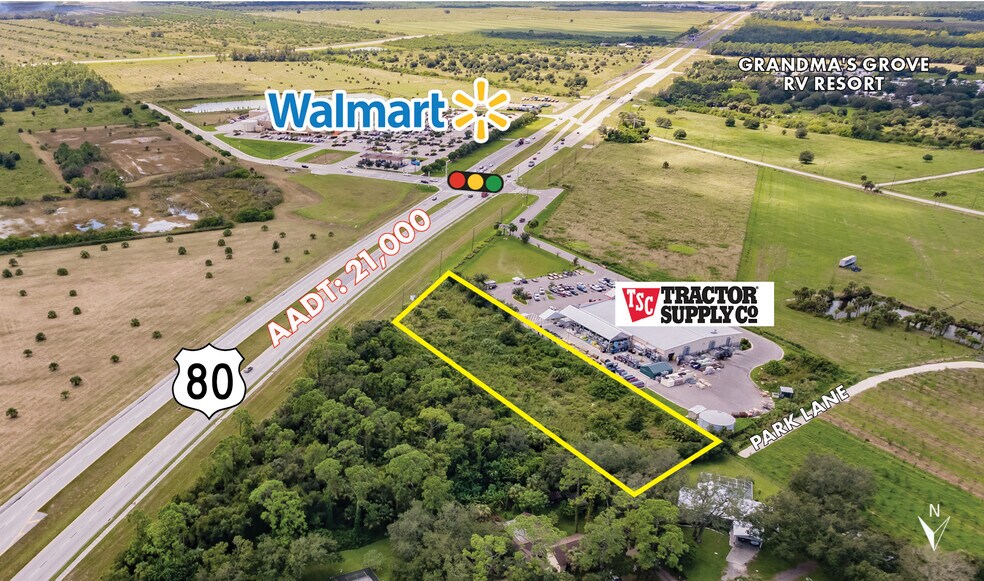 W. State Road 80, LaBelle, FL for sale - Aerial - Image 1 of 1