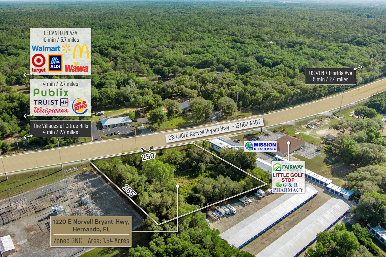 1220 Norvell Bryant hwy, Hernando, FL 34442 1220 E Norvell Bryant Hwy