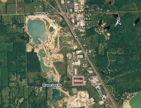 Xcelsior Dr, Oxford, MI - aerial  map view