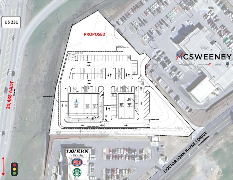 Highway 231 & Interstate 20, Pell City, AL for lease - Site Plan - Image 2 of 2