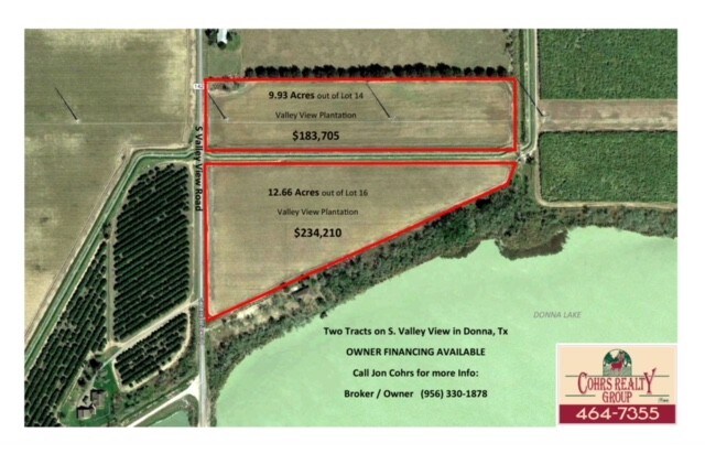 S VALLEY VIEW Rd, Donna, TX for sale Aerial- Image 1 of 1