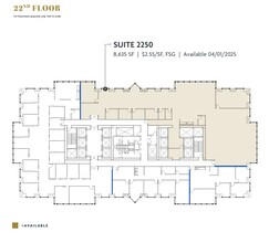 750 B St, San Diego, CA for lease Floor Plan- Image 1 of 1