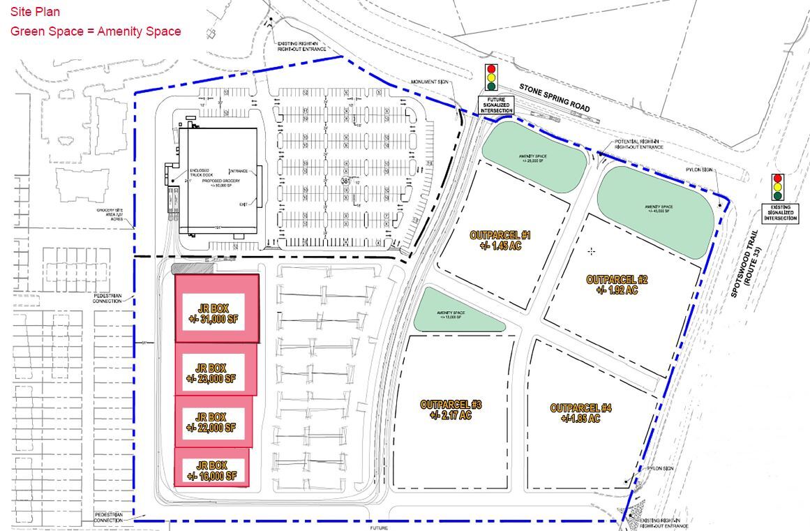 Route 33, Harrisonburg, VA for lease Site Plan- Image 1 of 1