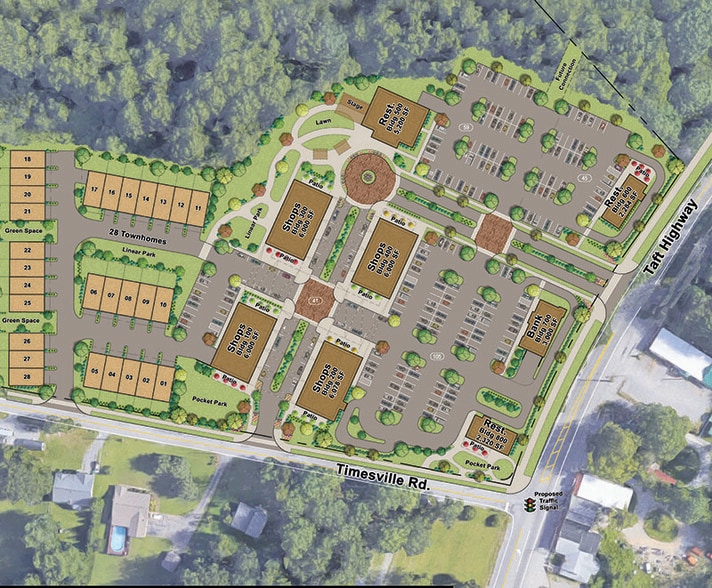 Taft Hwy, Signal Mountain, TN for lease - Site Plan - Image 1 of 1