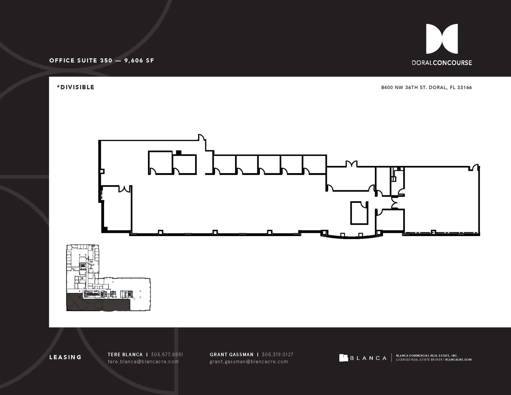 8400 NW 36th St, Doral, FL for lease Floor Plan- Image 1 of 1