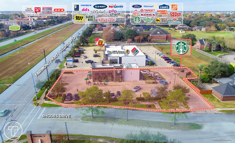 6451 Fairmont Pky, Pasadena, TX 77505 Starbucks
