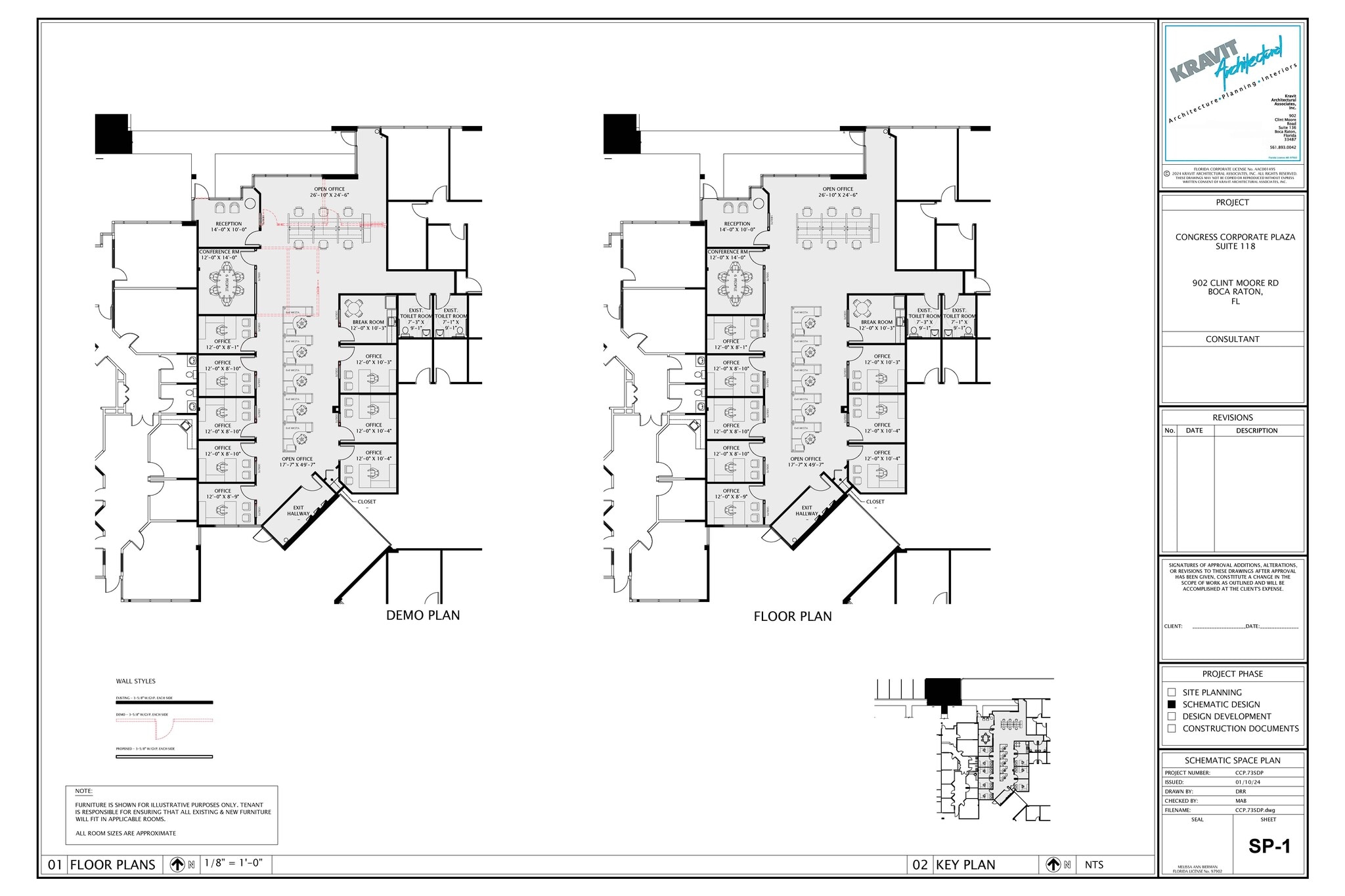 902 Clint Moore Rd, Boca Raton, FL for lease Floor Plan- Image 1 of 1