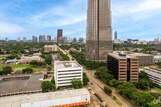 5851 San Felipe St, Houston, TX - AERIAL  map view