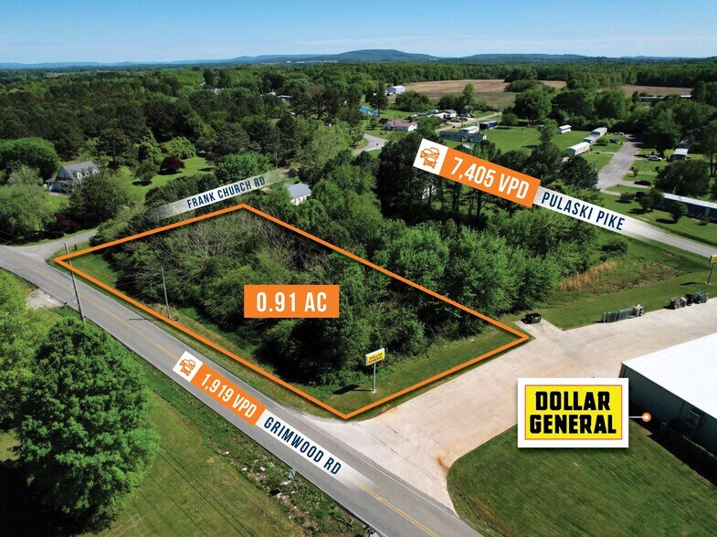 Adj. to 9868 Pulaski Pike, Toney, AL 35773 1 Auction .91 Acre Parcel Huntsville CSA