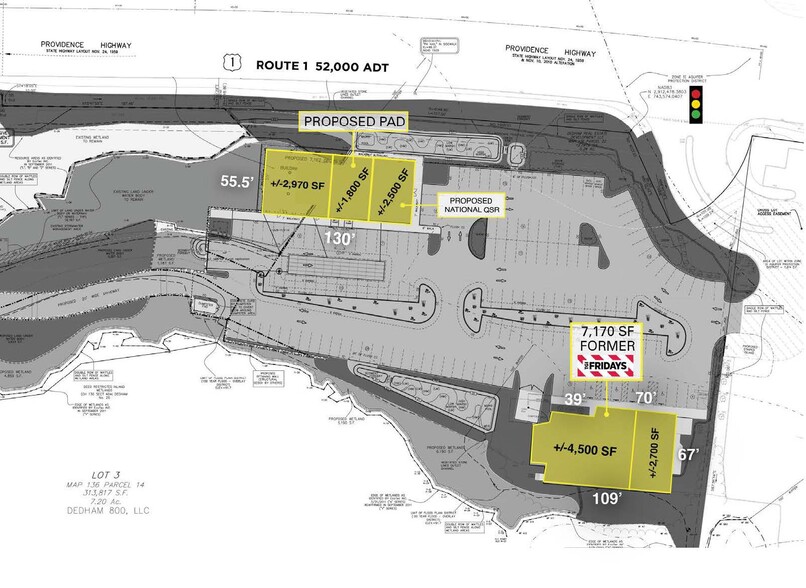 750 Providence Hwy, Dedham, MA for lease - Site Plan - Image 3 of 3