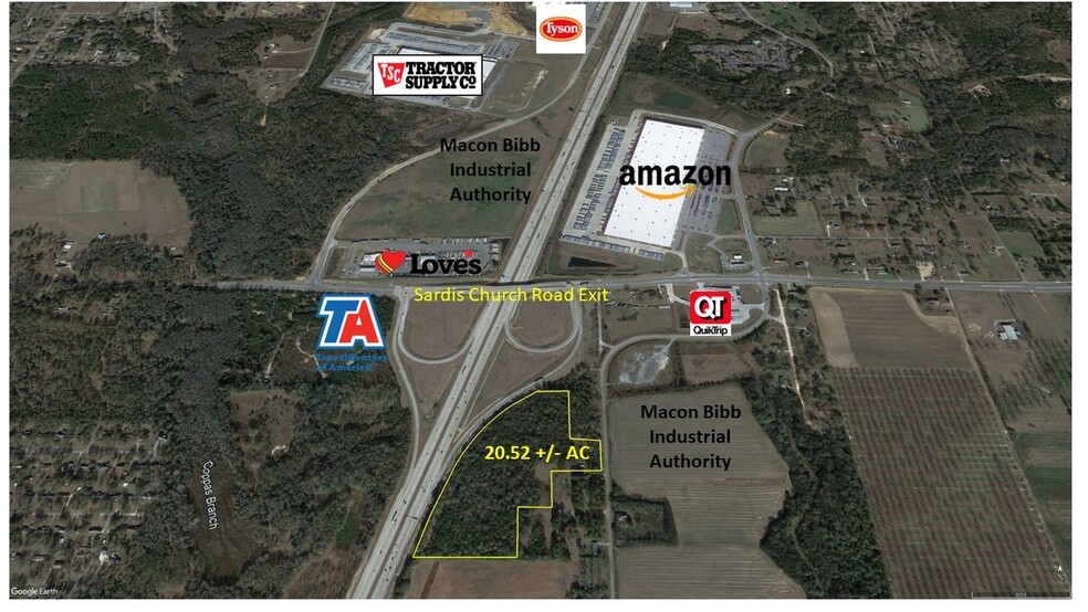 7231 S Nowell Rd, Macon-Bibb, GA for sale - Building Photo - Image 1 of 2