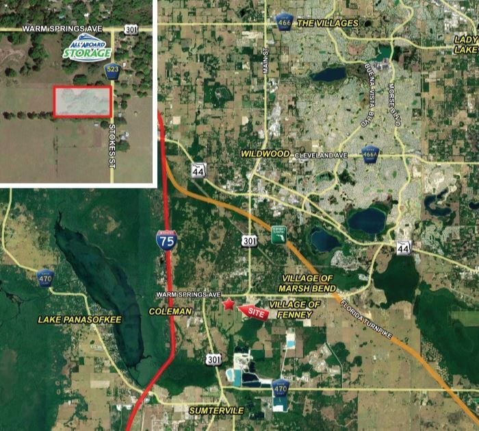 2976 County Road 523, Coleman, FL 33521 Industrial for Lease