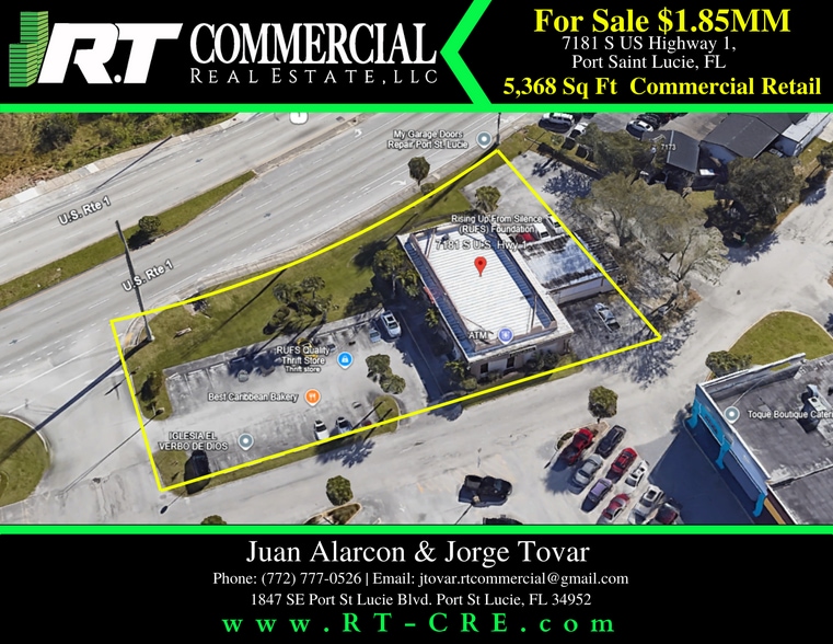 7180 S US Highway 1, Port Saint Lucie, FL for sale - Building Photo - Image 1 of 12