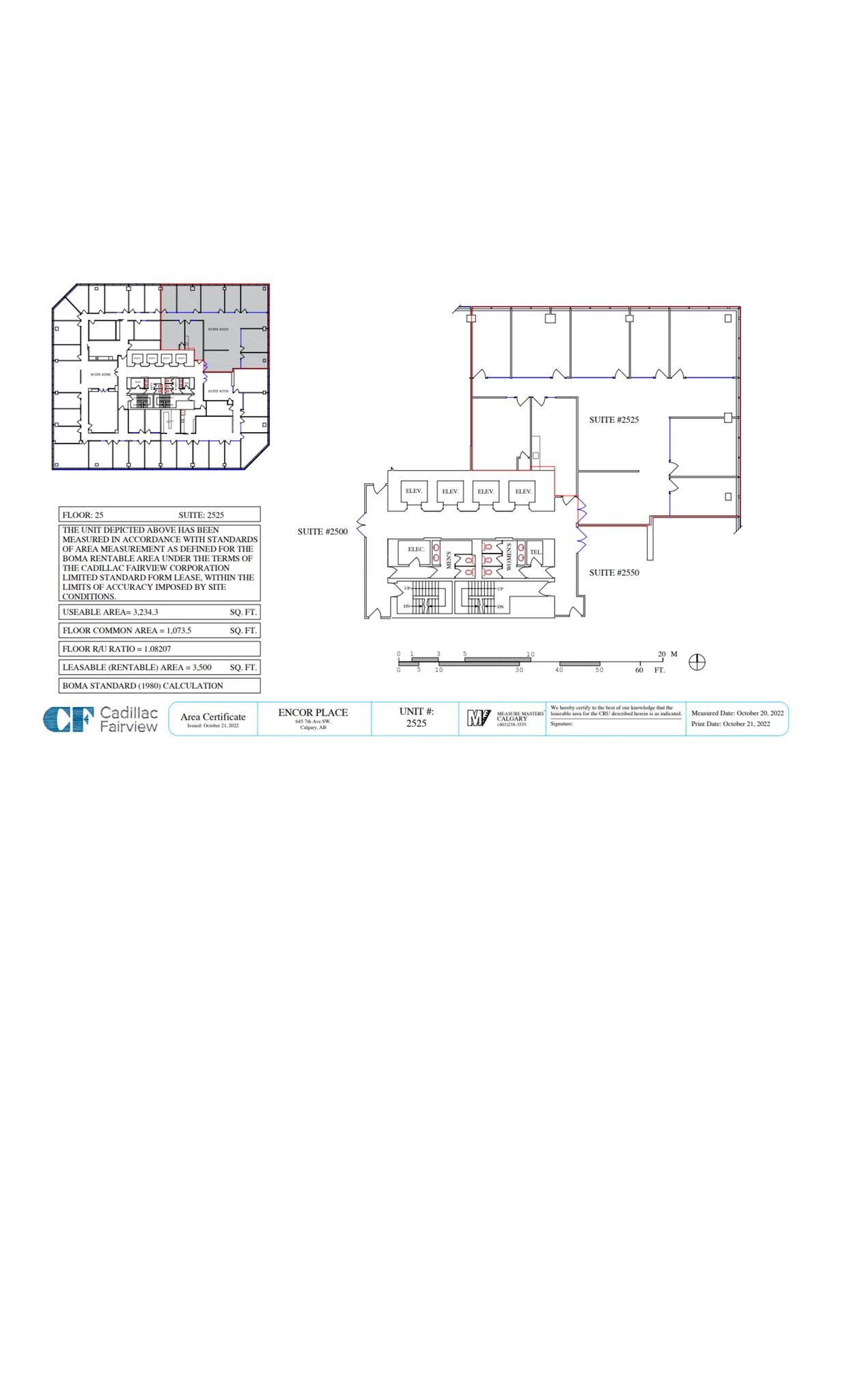 645 7th Ave SW, Calgary, AB for lease Site Plan- Image 1 of 1