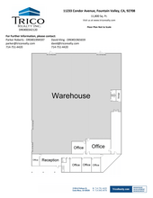 11233 Condor Ave, Fountain Valley, CA for lease Floor Plan- Image 2 of 2